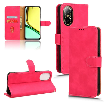 Skin Feel Magnetic Flip Leather Phone Case, For Realme 12 5G, For Realme 12+, For Realme 12 Pro / 12 Pro+, For Realme C67 4G