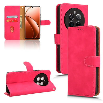 Skin Feel Magnetic Flip Leather Phone Case, For Realme 12 5G, For Realme 12+, For Realme 12 Pro / 12 Pro+, For Realme C67 4G
