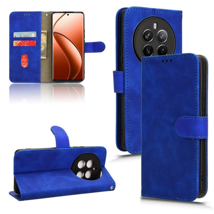 Skin Feel Magnetic Flip Leather Phone Case, For Realme 12 5G, For Realme 12+, For Realme 12 Pro / 12 Pro+, For Realme C67 4G