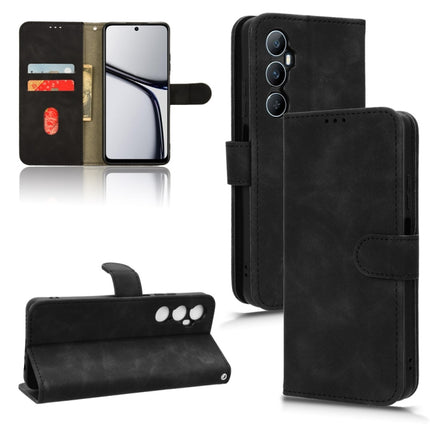 Skin Feel Magnetic Flip Leather Phone Case, For Realme C65 4G