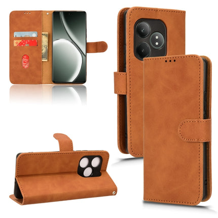 Skin Feel Magnetic Flip Leather Phone Case, For Realme 13+ 5G, For Realme 13 Pro, For Realme C63 / C61, For Realme GT Neo6 SE