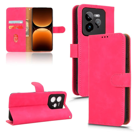 Skin Feel Magnetic Flip Leather Phone Case, For Realme P3 Pro 5G, For Realme 14 Pro 5G, For Realme C75 4G, For Realme GT 7 Pro