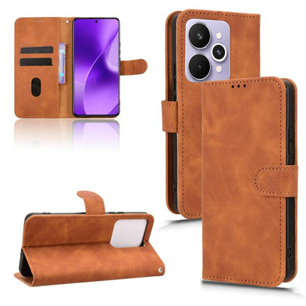 Skin Feel Magnetic Flip Leather Phone Case, For Realme P4 Pro 5G, For Realme P4 5G, For Realme 15T 5G, For Realme 15 5G Global