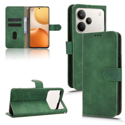 Skin Feel Magnetic Flip Leather Phone Case, For Realme P4 Pro 5G, For Realme P4 5G, For Realme 15T 5G, For Realme 15 5G Global
