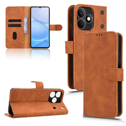Skin Feel Magnetic Flip Leather Phone Case, For Realme 16T 5G Global, For Realme C100 4G, For Realme Note 80 4G, For Realme C83 5G