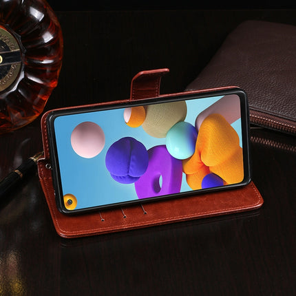 idewei 30053A Crazy Horse Texture Horizontal Flip Leather Case with Holder & Card Slots & Wallet