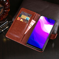 idewei 30053A Crazy Horse Texture Horizontal Flip Leather Case with Holder & Card Slots & Wallet, For Xiaomi Mi 10 Lite