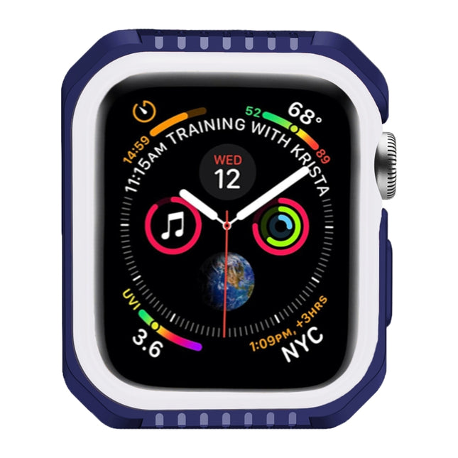 Shockproof Two Color Protective Case, For Apple Watch Series 6 & SE & 5 & 4 44mm, For Apple Watch Series Series 3 & 2 & 1 42mm, For Apple Watch Series 3 & 2 & 1 42mm