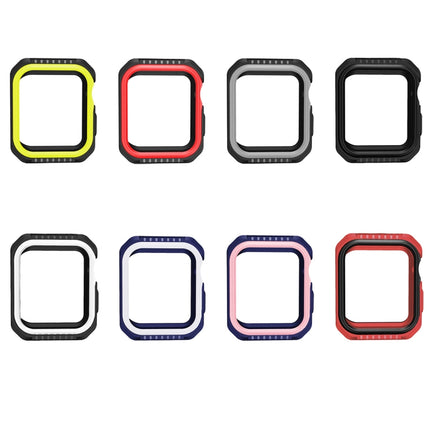 Shockproof Two Color Protective Case, For Apple Watch Series 6 & SE & 5 & 4 44mm, For Apple Watch Series Series 3 & 2 & 1 42mm, For Apple Watch Series 3 & 2 & 1 42mm