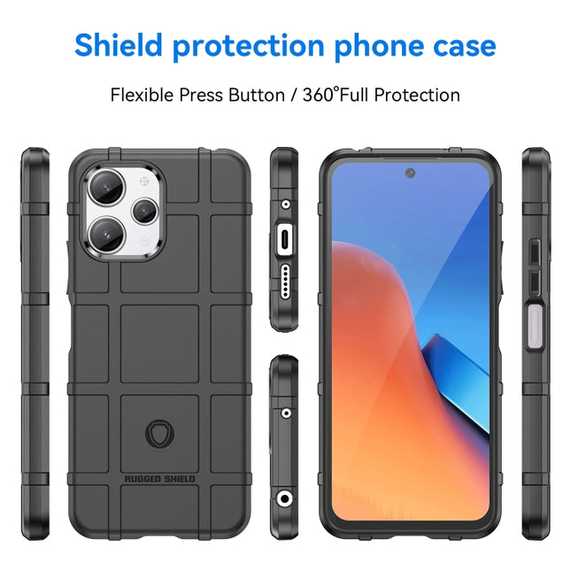 Full Coverage Shockproof TPU Phone Case, For Xiaomi Redmi 12, For Xiaomi Redmi Note 11 4G Global, For Xiaomi Redmi Note 12S