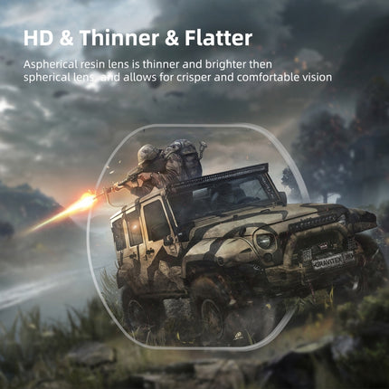 Hifylux Myopia Glasses Aspherical Resin Lens, For PlayStation VR2