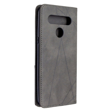 Rhombus Texture Horizontal Flip Magnetic Leather Case with Holder & Card Slots & Wallet, For LG K61, For Nokia 1.3