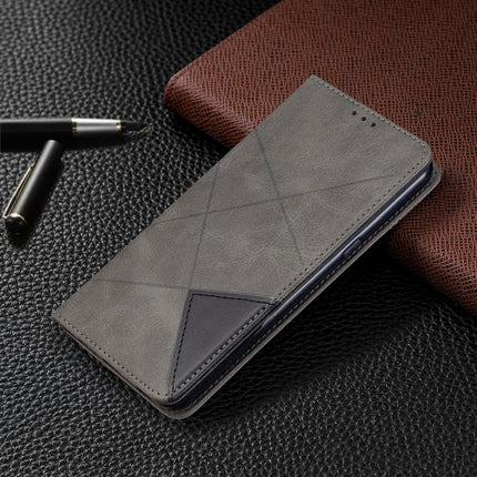 Rhombus Texture Horizontal Flip Magnetic Leather Case with Holder & Card Slots & Wallet, For LG K61, For Nokia 1.3