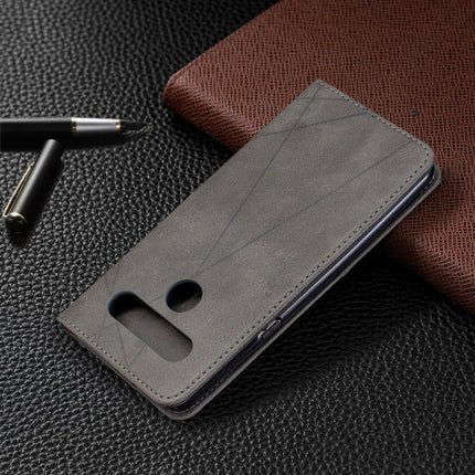 Rhombus Texture Horizontal Flip Magnetic Leather Case with Holder & Card Slots & Wallet, For LG K61, For Nokia 1.3