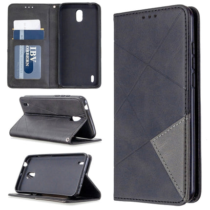 Rhombus Texture Horizontal Flip Magnetic Leather Case with Holder & Card Slots & Wallet, For LG K61, For Nokia 1.3