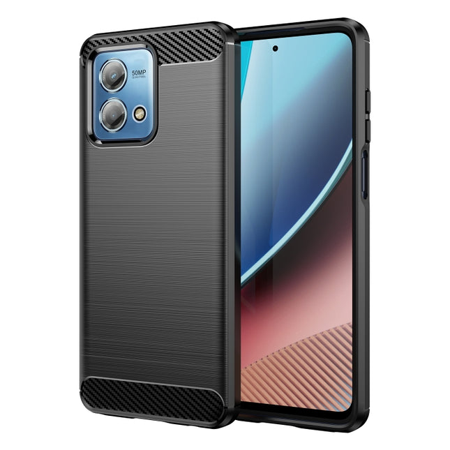 Brushed Texture Carbon Fiber TPU Phone Case, For Motorola Moto G84, For Motorola Moto G Stylus 2023 4G, For Motorola Edge 2023 Global, For Motorola Edge 2023 US, For Motorola Edge 40, For Motorola Moto G52