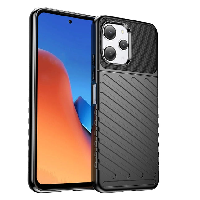 Thunderbolt Shockproof TPU Protective Soft Phone Case, For Xiaomi Poco M6 Pro, For Xiaomi Redmi 12 5G, For Xiaomi Redmi 12, For Xiaomi Redmi Note 12R Pro, For Xiaomi Poco X5, For Xiaomi Redmi Note 12S, For Xiaomi Redmi Note 11S 4G                      ...