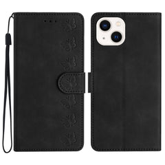 Handyhülle aus geprägtem Leder mit sieben Schmetterlingen, für iPhone 14 Pro, für iPhone 14 Pro Max, für iPhone 13 Pro Max, für iPhone 13 Pro, für iPhone 13