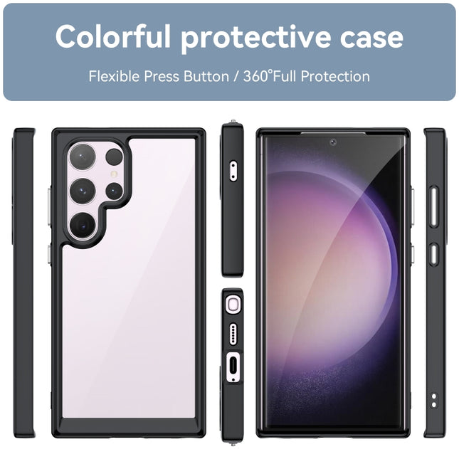 Colorful Series Acrylic + TPU Phone Case, For Samsung Galaxy A05, For Samsung Galaxy Note20, For Samsung Galaxy S24 5G, For Samsung Galaxy S24+ 5G