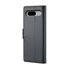 CaseMe 023 Butterfly Buckle Litchi Texture RFID Anti-theft Leather Phone Case, For Google Pixel 8, For Google Pixel 7a