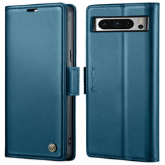 CaseMe 023 Butterfly Buckle Litchi Texture RFID Anti-theft Leather Phone Case, For Google Pixel 9 Pro XL, For Google Pixel 9 / 9 Pro, For Google Pixel 8a, For Google Pixel 8 Pro