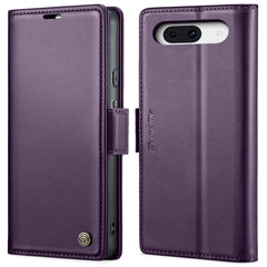 CaseMe 023 Butterfly Buckle Litchi Texture RFID Anti-theft Leather Phone Case, For Google Pixel 9 Pro XL, For Google Pixel 9 / 9 Pro, For Google Pixel 8a, For Google Pixel 8 Pro