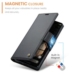 CaseMe 023 Butterfly Buckle Litchi Texture RFID Anti-theft Leather Phone Case, For Google Pixel 9 Pro XL, For Google Pixel 9 / 9 Pro, For Google Pixel 8a, For Google Pixel 8 Pro