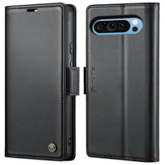 CaseMe 023 Butterfly Buckle Litchi Texture RFID Anti-theft Leather Phone Case, For Google Pixel 9 Pro XL, For Google Pixel 9 / 9 Pro, For Google Pixel 8a, For Google Pixel 8 Pro