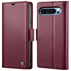 CaseMe 023 Butterfly Buckle Litchi Texture RFID Anti-theft Leather Phone Case, For Google Pixel 9 Pro XL, For Google Pixel 9 / 9 Pro, For Google Pixel 8a, For Google Pixel 8 Pro