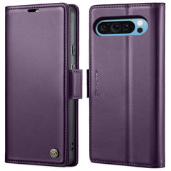 CaseMe 023 Butterfly Buckle Litchi Texture RFID Anti-theft Leather Phone Case, For Google Pixel 9 Pro XL, For Google Pixel 9 / 9 Pro, For Google Pixel 8a, For Google Pixel 8 Pro