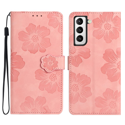 Flower Embossing Pattern Leather Phone Case, For Samsung Galaxy S23 5G, For Samsung Galaxy S23 Ultra 5G, For Samsung Galaxy S22 5G, For Samsung Galaxy S22+ 5G