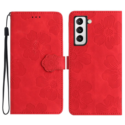 Flower Embossing Pattern Leather Phone Case, For Samsung Galaxy S23 5G, For Samsung Galaxy S23 Ultra 5G, For Samsung Galaxy S22 5G, For Samsung Galaxy S22+ 5G