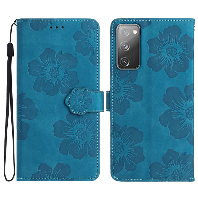Flower Embossing Pattern Leather Phone Case, For Samsung Galaxy S20 FE, For Samsung Galaxy S10, For Samsung Galaxy S10+, For Samsung Galaxy S10e