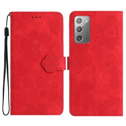 Flower Embossing Pattern Leather Phone Case, For Samsung Galaxy Note20, For Samsung Galaxy Note20 Ultra, For Samsung Galaxy Note10, For Samsung Galaxy Note10+