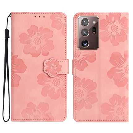 Flower Embossing Pattern Leather Phone Case, For Samsung Galaxy Note20, For Samsung Galaxy Note20 Ultra, For Samsung Galaxy Note10, For Samsung Galaxy Note10+