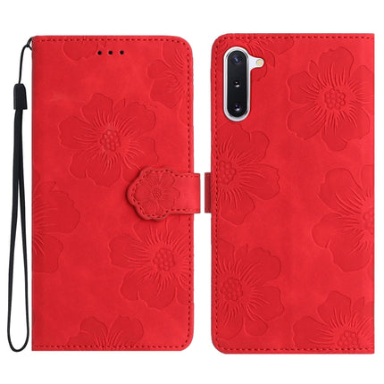 Flower Embossing Pattern Leather Phone Case, For Samsung Galaxy Note20, For Samsung Galaxy Note20 Ultra, For Samsung Galaxy Note10, For Samsung Galaxy Note10+