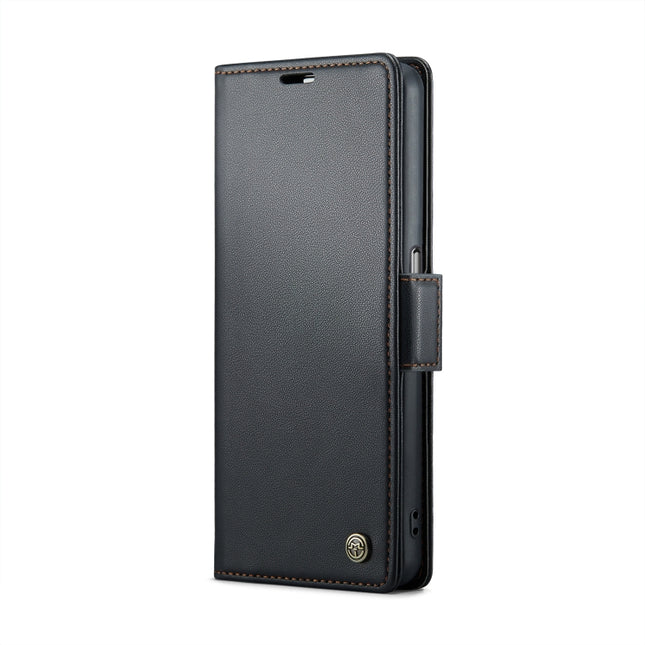 CaseMe 023 Butterfly Buckle Litchi Texture RFID Anti-theft Leather Phone Case, For OPPO A57 4G Global/A57s 4G Global, For OPPO Reno10 5G Global／Reno10 Pro Global, For OPPO Reno8 T 4G, For OPPO A77 4G Global / A57e 4G