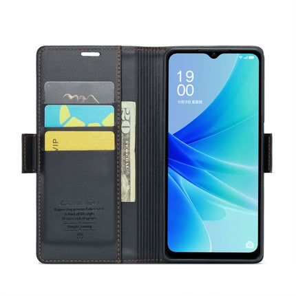 CaseMe 023 Butterfly Buckle Litchi Texture RFID Anti-theft Leather Phone Case, For OPPO A77 4G Global / A57e 4G, For OPPO A77s, For OPPO Reno8 Pro 5G Global, For OPPO Reno7 Z Global/Reno7 Lite Global