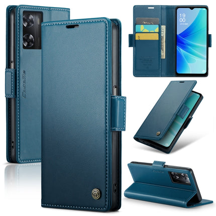 CaseMe 023 Butterfly Buckle Litchi Texture RFID Anti-theft Leather Phone Case, For OPPO A77 4G Global / A57e 4G, For OPPO A77s, For OPPO Reno8 Pro 5G Global, For OPPO Reno7 Z Global/Reno7 Lite Global