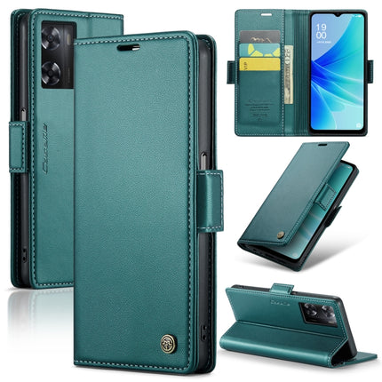 CaseMe 023 Butterfly Buckle Litchi Texture RFID Anti-theft Leather Phone Case, For OPPO A77 4G Global / A57e 4G, For OPPO A77s, For OPPO Reno8 Pro 5G Global, For OPPO Reno7 Z Global/Reno7 Lite Global