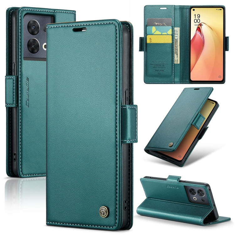 CaseMe 023 Butterfly Buckle Litchi Texture RFID Anti-theft Leather Phone Case