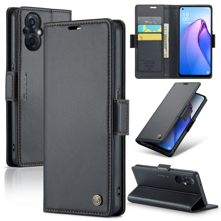 CaseMe 023 Butterfly Buckle Litchi Texture RFID Anti-theft Leather Phone Case