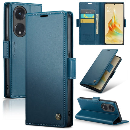 CaseMe 023 Butterfly Buckle Litchi Texture RFID Anti-theft Leather Phone Case, For OPPO Reno8 Lite Global, For OPPO Reno7 4G Indonesia/F21 Pro 4G/Reno8 4G, For OPPO F21 Pro 5G Globa/Reno8 Z Global, For OPPO Reno8 T 5G/A1 Pro 5G