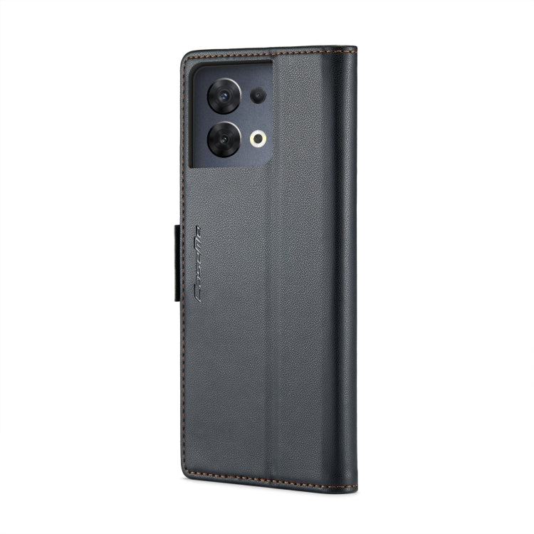 CaseMe 023 Butterfly Buckle Litchi Texture RFID Anti-theft Leather Phone Case