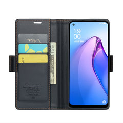 CaseMe 023 Butterfly Buckle Litchi Texture RFID Anti-theft Leather Phone Case