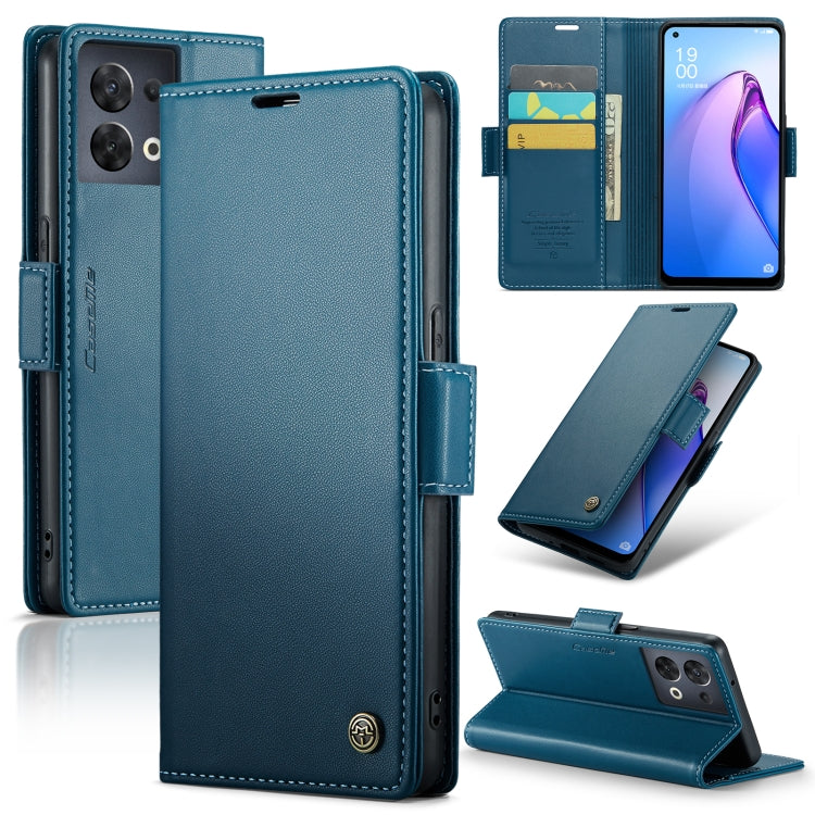 CaseMe 023 Butterfly Buckle Litchi Texture RFID Anti-theft Leather Phone Case
