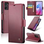 For OPPO A96 4G Global/A36 4G/K10 4G/A76 4G / Wine Red