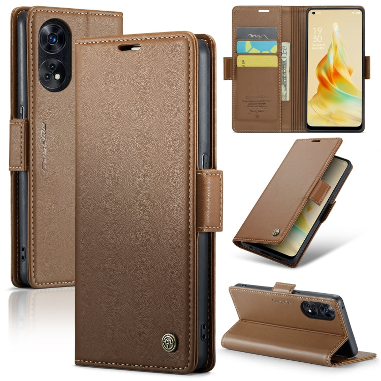 CaseMe 023 Butterfly Buckle Litchi Texture RFID Anti-theft Leather Phone Case