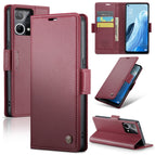 For OPPO Reno7 4G Indonesia/F21 Pro 4G/Reno8 4G / Wine Red