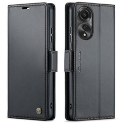 CaseMe 023 Butterfly Buckle Litchi Texture RFID Anti-theft Leather Phone Case